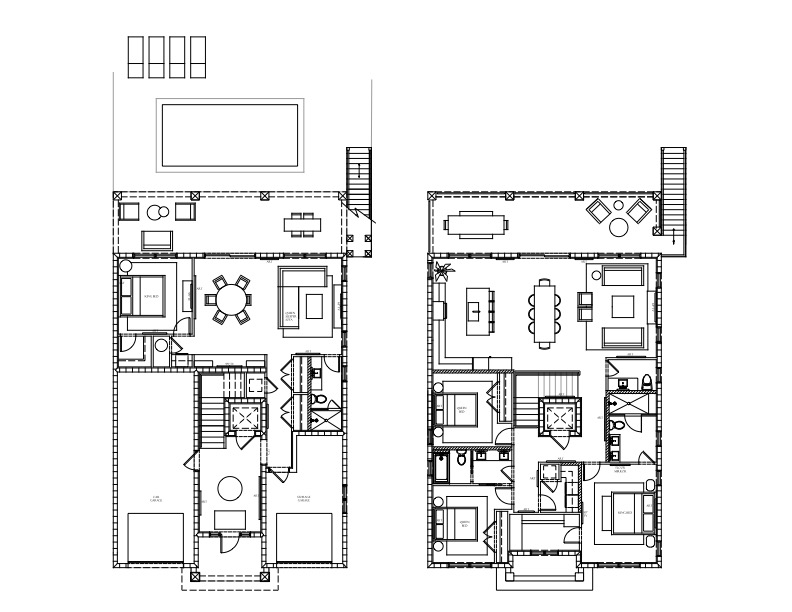 Floor Plan for Island Home 